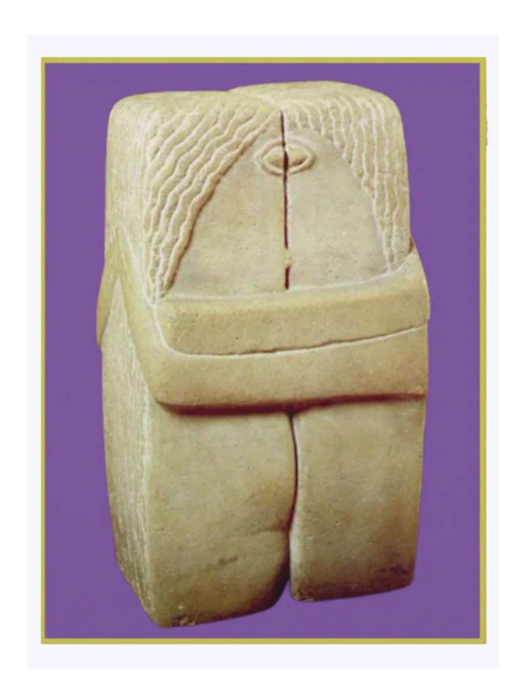 The Kiss by Brancusi - Art Postcard